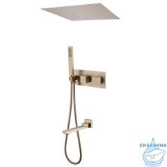 Душевая система Abber Daheim  250 1 режим AF8254G (золото матовое)