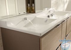 Раковина 140 см Jacob Delafon Soprano EXJ122-00