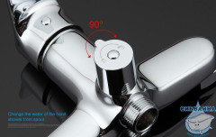 Смеситель для ванны Gappo G2236 с аксессуарами (хром)