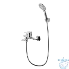 Смеситель для ванны Milardo Azure AZUSB00M02 с душевым гарнитуром (хром)