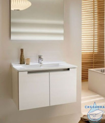 Тумба Jacob Delafon Struktura EB1280-N18 57 белый с раковиной Struktura 60