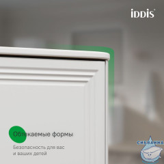 Тумба с умывальником, подвесная, 80 см, белый, Oxford Neo, IDDIS, OXN80W0i95K подходит умыв. 0108000i28