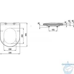 Инсталляция Laufen с кнопкой смыва в комплекте с безободковым унитазом Laufen Pro Rimless Z.RU93.0.761.5 c сиденьем Soft close (микролифт)