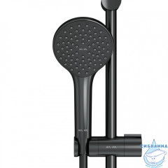 Душевой гарнитур AM.PM Gem 1 режим F0190022 (черный матовый)