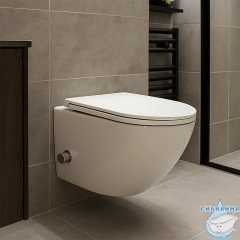 Унитаз подвесной безободковый Azario Grado AZ-046E-NR (с сиденьем Soft Close (микролифт) )