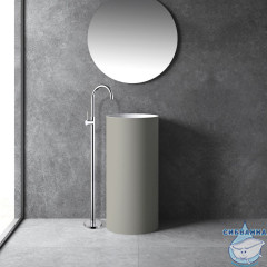  Смеситель для раковины напольный ABBER  Wasser Kreis AF8141 (без донного клапана) (хром)