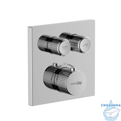 Встраиваемый смеситель для ванны Wasserkraft Dinkel 5848 Thermo (хром)