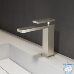 Смеситель для раковины Vincea Dice VBF-2DS1BN (сатин)