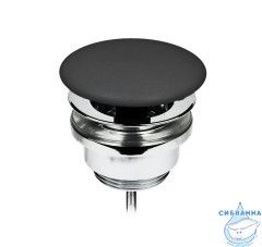 Донный клапан для раковины Kludi 1047139-00 (черный матовый)