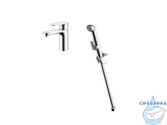 Смеситель с гигиеническим душем Aquatek Ника AQ1812CR (хром )