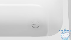 Ванна из искусственного камня Salini Orlando Kit 180x80 (материал S-Sense, белый матовый)