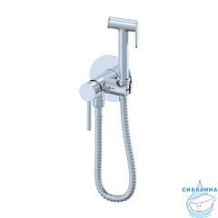 Встраиваемый смеситель с гигиеническим душем Oliveeka Y-Line OL-829902-CR (хром)