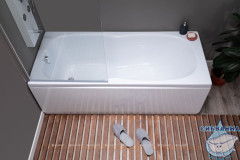 Акриловая ванна Aquanet Riviera 180x80 с каркасом