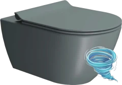 Унитаз подвесной GSI Pura 8815FR504  с сиденьем Soft Close (микролифт)