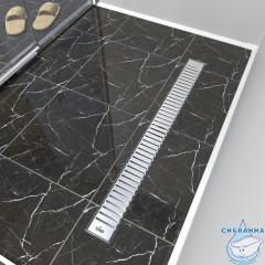 Дренажный трап для душа Timo 60 см с решеткой DP20600-LG20600