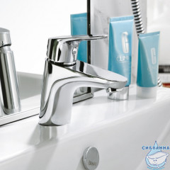 Смеситель для раковины Bravat Drop F14898C-1 (без донного клапана)