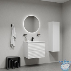 Тумба с умывальником, подвесная, 60 см, белый, Bild, IDDIS, BIL60W0i95K подходит умыв. 0136000i28