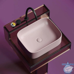  Раковина на столешницу 51 см Ceramicanova Element CN6052MP (розовый)