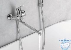 Смеситель для ванны Aquatek Вега AQ1042CR (хром)