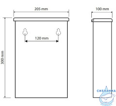 Ведро для мусора Bemeta Hotel 101915055