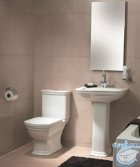 Унитаз напольный с функцией биде Vitra Serenada (с бачком и сиденьем Soft Close (микролифт) ) 9722B003-7205