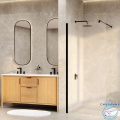 Рур (Rur)  Душевое ограждение 30W39MB-MG