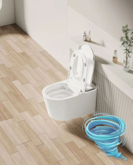Унитаз подвесной импульсный Allen Brau Smart 4.I1001.20 с сиденьем Soft Close (микролифт) 