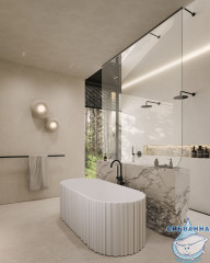 Ванна из искусственного камня ABBER Stein 170x75 AS9653