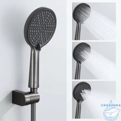 Душевая система Raglo 250 1 режим R20.27.09 (графит)