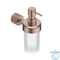 Диспенсер с держателем ABBER Pol 316 AA1959BRG брашированное розовое золото