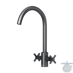 Смеситель для кухни Damixa Neo Classic 270000000 (без донного клапана) (графит)