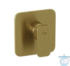 Встраиваемый смеситель для душа Kludi Renon 42755N075 (брашированное золото)