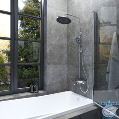 Душевая система Iddis SpaHome 260 1 режим SPASBBTi06 (хром/черный)