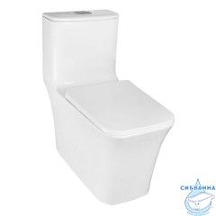 Унитаз напольный безободковый Azario Stoun с бачком и сиденьем Soft Close (микролифт) AZ-1109