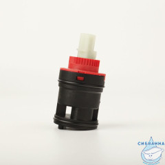 Картридж для смесителя, керамика, 35 мм, с ножками, прямая подводка, IDDIS, 999C35H2SM-1