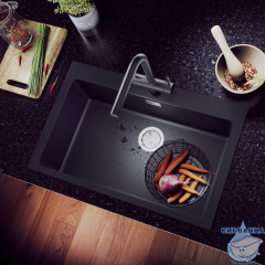 Смеситель для кухни Timo Saona 2356/03FL (черный матовый)