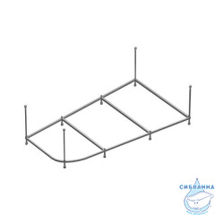 Усиленная металическая рама Riho
