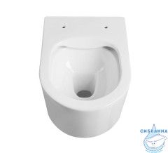 Унитаз подвесной безободковый Aquatek Мия AQ2004-00 (с сиденьем Soft Close (микролифт) 