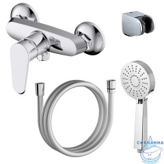 Смеситель для душа Azario Castelo AZ-VJC338274C (хром)