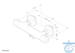 Cмеситель для душа AM.PM Like F8040000 (хром)