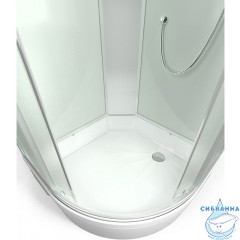 Душевая кабина Erlit ER350926-C3 90x90 профиль хром, стекло матовое