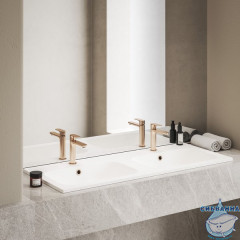 Смеситель для раковины Ravak Eleganta X070364 (розовое золото)