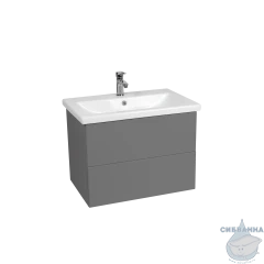 Тумба Viant София 70П с раковиной Como 70 графит