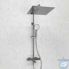 Душевая система Wasserkraft 400 1 режим A199.119.065.010.CH Thermo (хром)