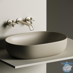  Раковина на столешницу 60 см Ceramicanova Element CN6047MC (капучино)