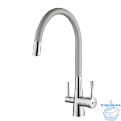 Смеситель для кухни Lemark Comfort LM3075C-Silver (хром/серебристый)