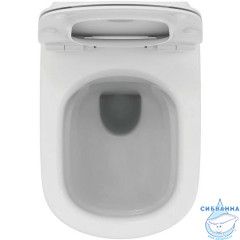 Унитаз подвесной безободковый Ideal Standard Tesi T536001 с сиденьем Soft Close (микролифт)