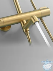 Душевая система Calypso CS2620-3 250 1 режим (золото матовое)