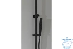 Душевая система Allen Brau Infinity 300 1 режим 265458 (черный матовый)