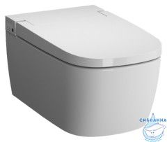 Унитаз подвесной с функцией биде VitrA V-Care Comfort 5674B003-6194 с сиденьем Soft Close (микролифт)